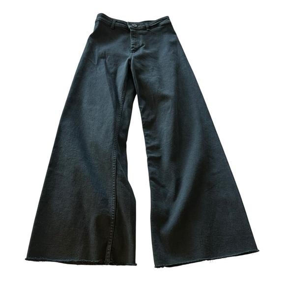 Zara Black Straight-Leg Jeans - Picture 1 of 5